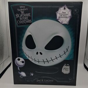Paladone Disney Nightmare Before Christmas Jack LED Wall Light 7in Black/White
